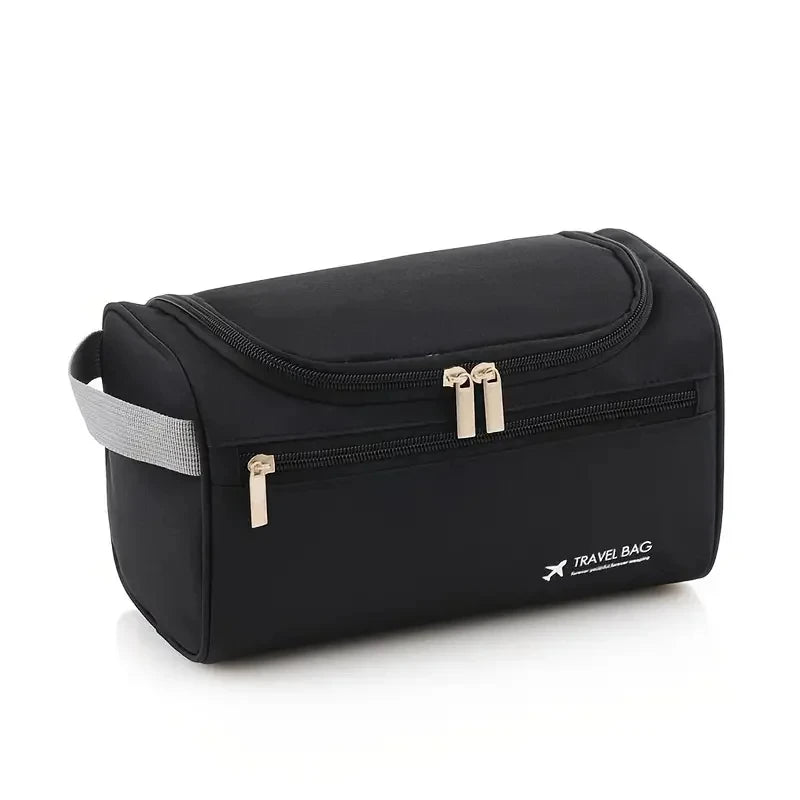 Leather Travel Toiletry Bag for Men & Women